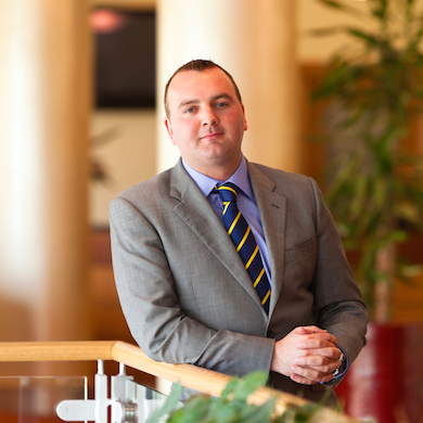 Mark Payne General Manager of The Bristol hotel in Bristol City