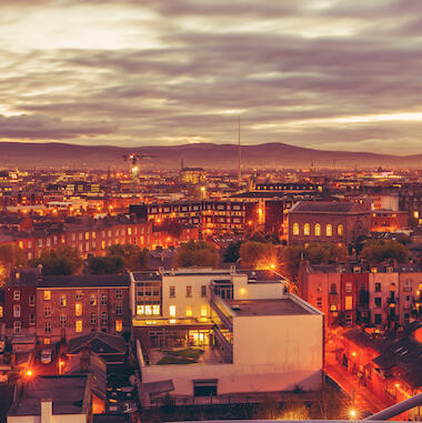 An excellent activity in Dublin, you can now see the city at sunset from the Etihad Skyline Tour at Croke Park stadium.
