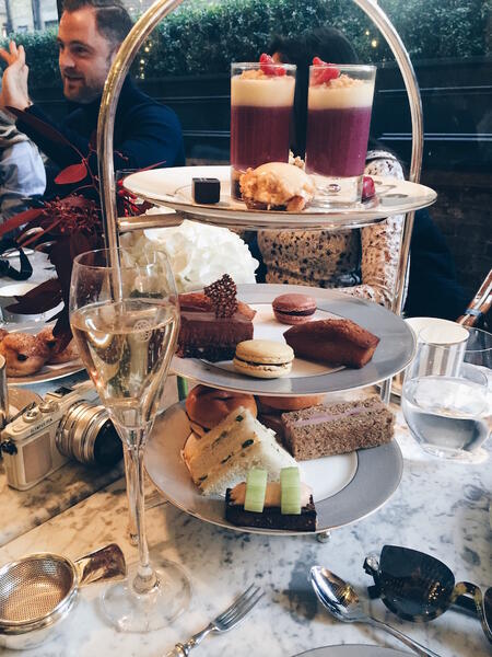 Lorna Luxe Afternoon Tea at Dalloway Terrace