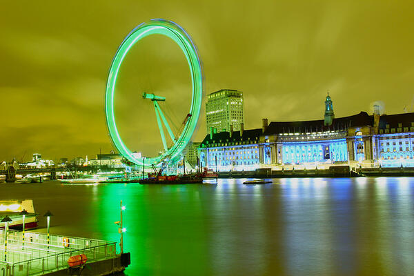 St. Patrick's Day - London Eye