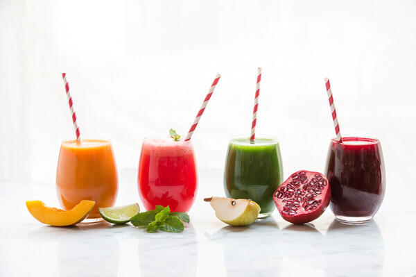 The Juicery signature juices and blends