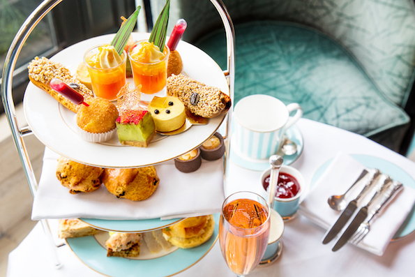 A spring themed Afternoon Tea at The Westbury