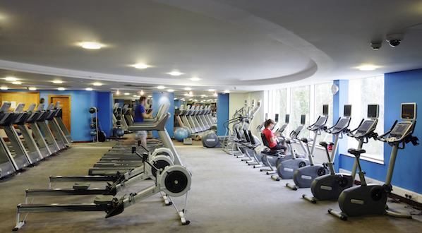 Keep fit on a hotel break at The River Lee, where you can join in any number of free classes from spinning to Zumba. 