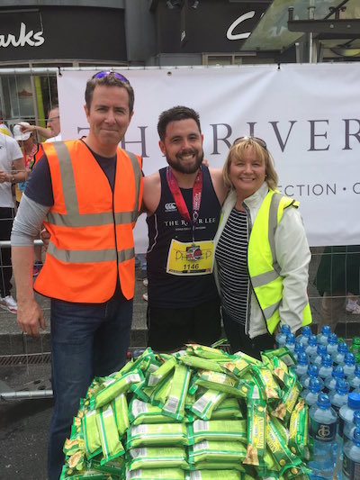 The team at the River Lee hotel in Cork participated in the Cork Marathon, with several members of the team joining in the fun.