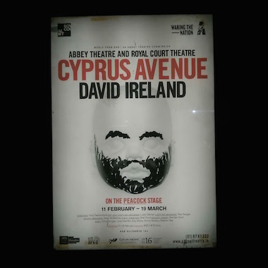 Cyprus Avenue at the Abbey Theatre, near The Westbury in Dublin.
