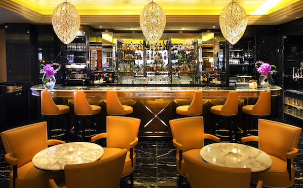 The Sidecar bar at The Westbury hotel is the perfect spot for a cocktail in the centre of Dublin, with award winning bartenders. 