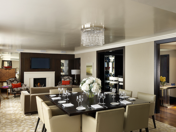 The presidential suite in The Westbury is one of the most luxurious in the city and has hosted dignitaries and celebrities from around the world. 