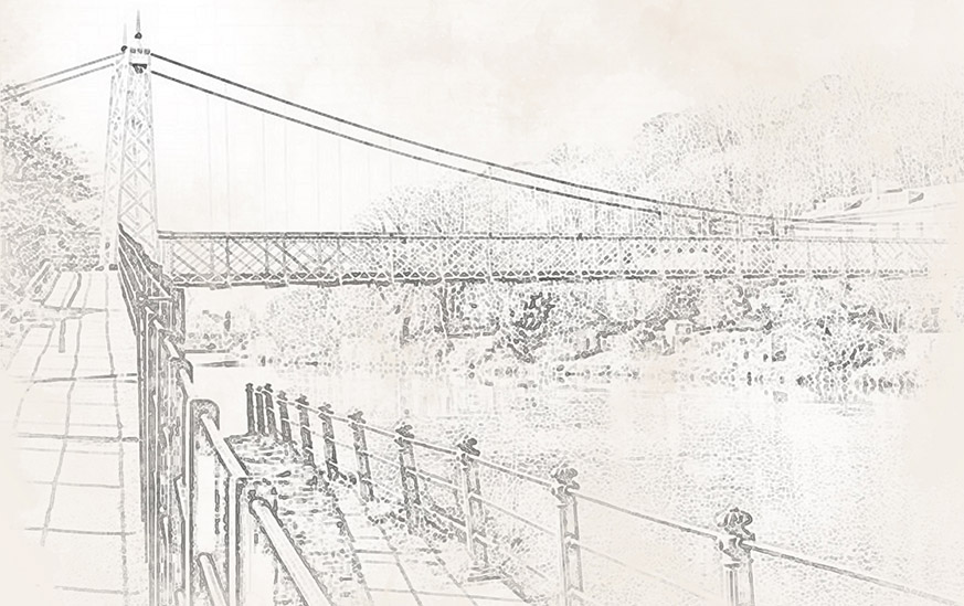 Shakey Bridge Sketch